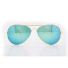 Ray Ban Оригінали 3026seabreeze-g золоті з синьою лінзою