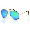 Ray Ban Оригінали 3026haki-green хакі з синьою лінзою