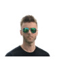 Ray Ban Оригінали 3026haki-green хакі з синьою лінзою