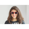 Ray Ban Круглые 4171y червоний с серой линзой 