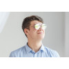 Ray Ban Круглые 3447lime-silver серебряные с зелёной линзой 