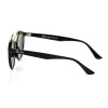 Ray Ban Круглые 4256z чёрные с ртутной линзой 