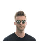 Ray Ban Круглые 4256z чёрные с ртутной линзой 