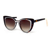 Fendi 0316/sc6 коричневі з коричневою лінзою