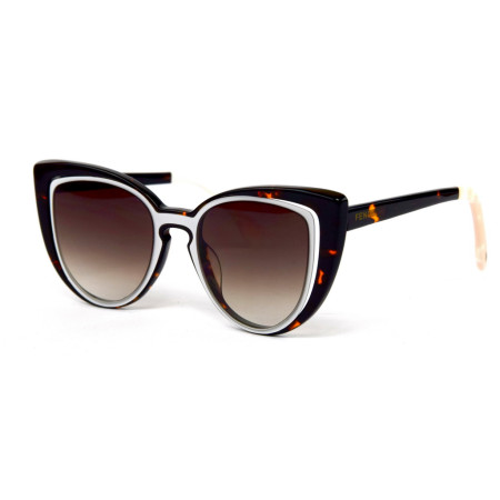 Fendi 0316/sc6 коричневі з коричневою лінзою