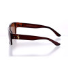 Жіночі сонцезахисні окуляри Класика 4061brown-W коричневі з коричневою лінзою поляризаційні