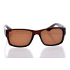 Мужские солнцезащитные очки 4061brown-M коричневые с коричневой линзой поляризационные