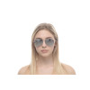 Женские солнцезащитные очки 98153c8-W серебряные с ртутной линзой поляризационные