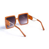 Женские солнцезащитные очки aldo-orange оранжевые с коричневой линзой 