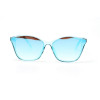 Женские солнцезащитные очки 3890blue синие с синей линзой 