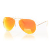 Ray Ban Оригінали 3026D-orange золоті з оранжевою лінзою