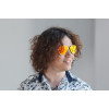 Ray Ban Оригінали 3026D-orange золоті з оранжевою лінзою