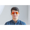 Ray Ban Оригінали 3026D-orange золоті з оранжевою лінзою