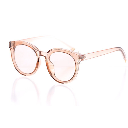 Іміджеві окуляри 7168brown коричневі з коричневою лінзою