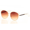 Женские солнцезащитные очки 3015brown золотые с коричневой линзой 