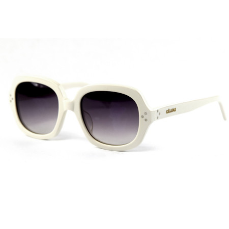 Celine cl41013-lhf білі з чорною лінзою
